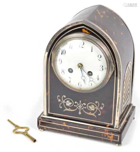 Edwardian mantel clock