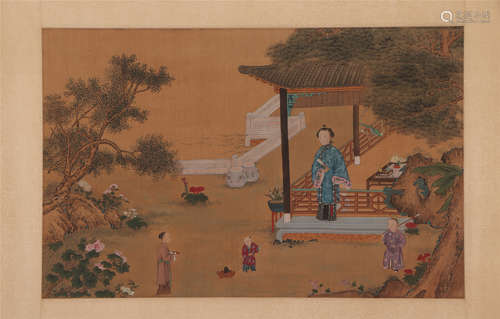 A Chinese Painting of Figures