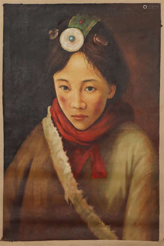 A Chinese Figure Painting