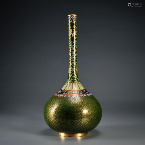 A Cloisonne Enamel Vase