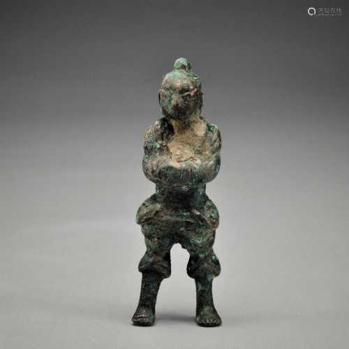 A Bronze Figure