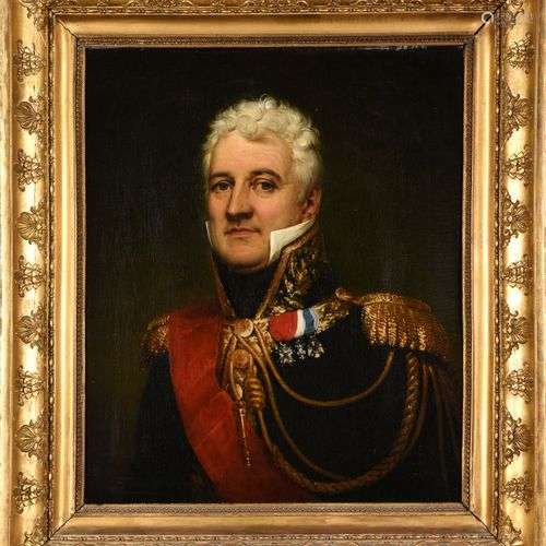 ECOLE FRANÇAISE DU XIXÈME SIÈCLE Portrait du Général de divi...