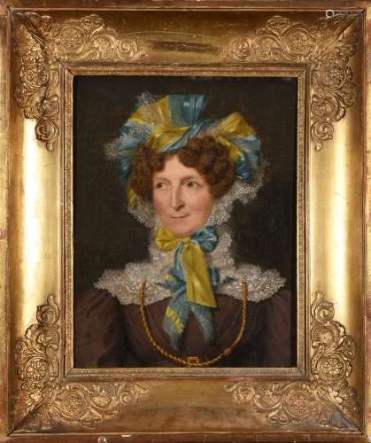 HILAIRE LEDRU (1769-1840) Portrait de Marie-Amélie de Bourbo...