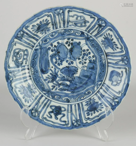 16th century Chinese raak porcelain Wanli dish with