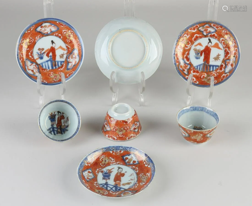 Lot 18th - 19th century Chinese porcelain cups and