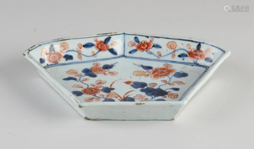 18th century Chinese porcelain patti pan with Imari