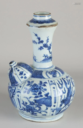 Rare 17th century Chinese porcelain Ghendi jug with