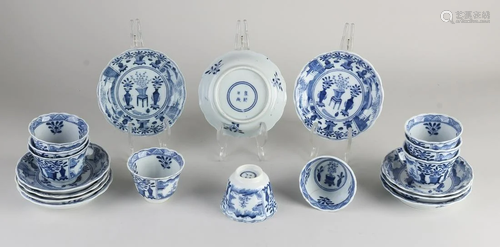 Lot of antique Chinese porcelain. Consisting of