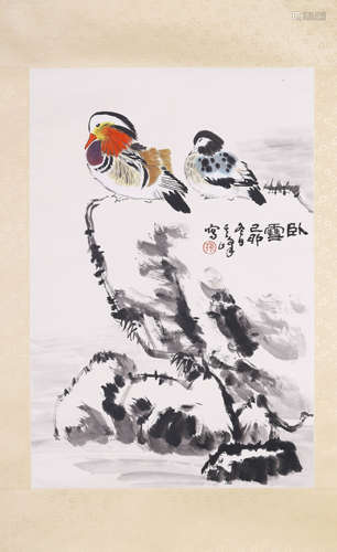 Sun Qifeng-Mandarin Duck Picture