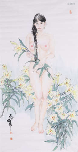 He Jiaying-Nude Girl