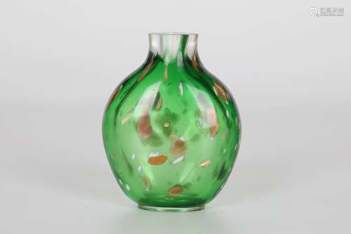 18TH Glass snuff bottle