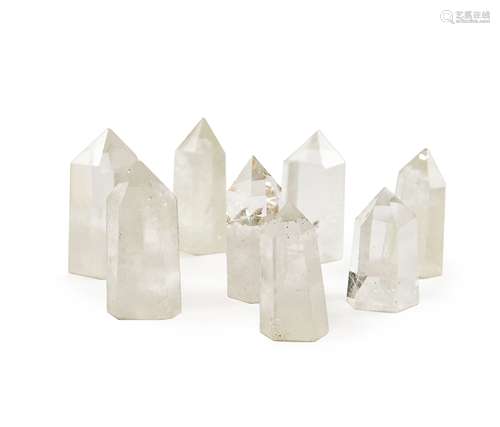 EIGHT CLEAR QUARTZ POINT