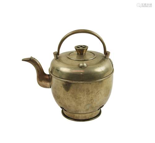 NICKLE ALLOY HEATED TEA POT