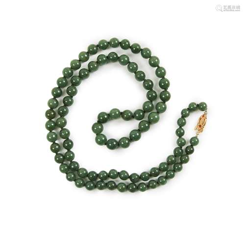 JADE BEADS NECKLACE