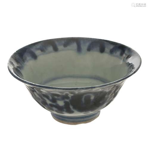 BLUE AND WHITE BOWL