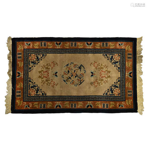 CHINESE SILK RUG