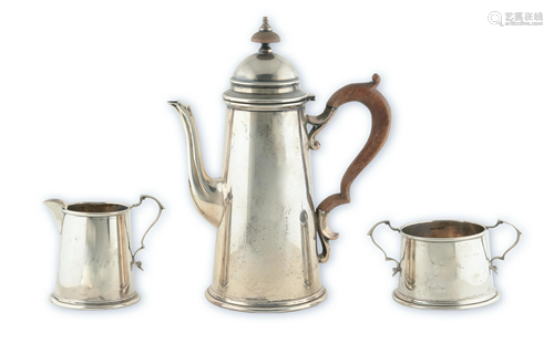 3 Piece Sterling Tea Set by Redlich & Co.