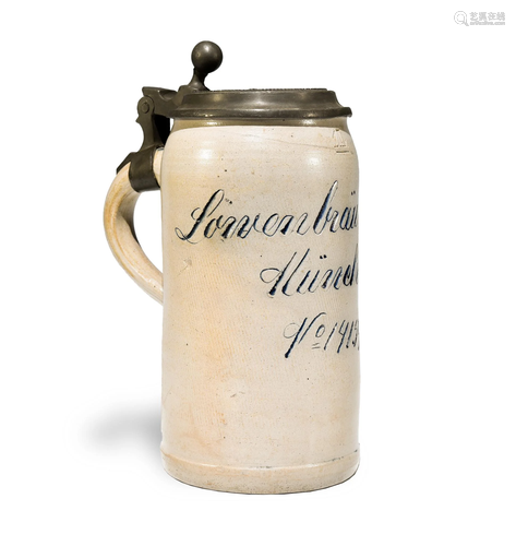 Lowenbrau Keller Stein, Munich Circa 1860