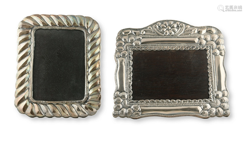 2 Sterling Silver Frames