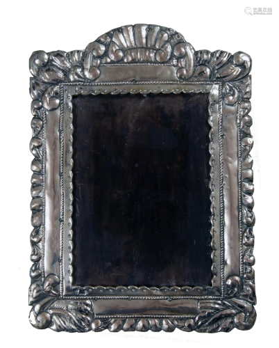 Vintage Peruvian Silver Picture Frame