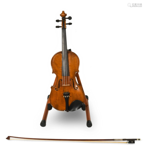 German First National Institute Violin, Cased