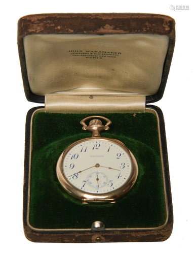 Waltham 17J, 12s GF Pocket Watch