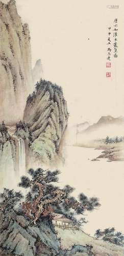 冯忠莲 山水