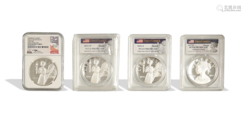 3, 2016 American Liberty Silver Medals DCAM, Ultra