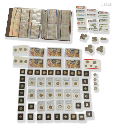Large Lot of Modern US Mint Sets & Proof Coins Etc