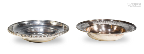 2 Sterling Bowls, Dominick & Haff, La Pierre