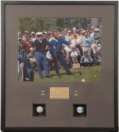 Ben Hogan & Arnold Palmer Autographed Balls