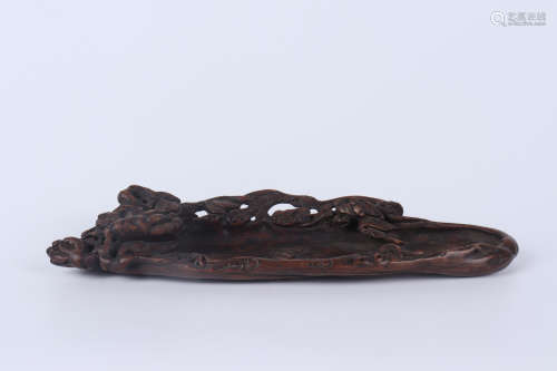 Chinese Agarwood Arm Rest