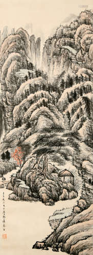 Chinese Painting Of Landscape - Zhang Daqian