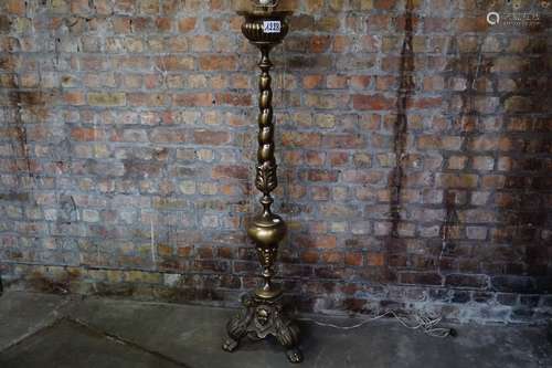 BRONZEN STAANDE LAMP