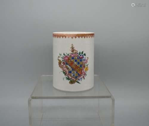 CHINESE Famille Rose Armorial Mug, Clifford of Frampton in G...