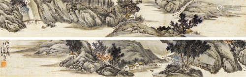 胡佩衡（1892～1962） 溪山图 手卷 设色纸本