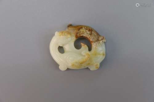 Han Dynasty jade chi tiger