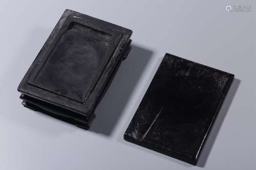 In the Qing Dynasty, she inkstone in four places was 
