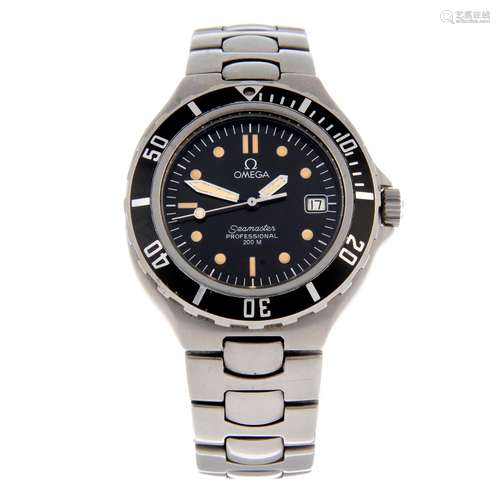 OMEGA - a Seamaster Professional 200M 'Pre-Bond' bracelet wa...