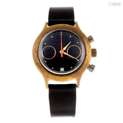 POLJOT - a chronograph wrist watch.