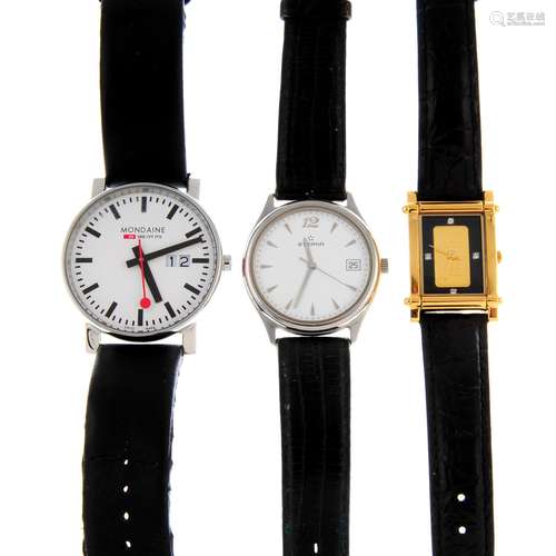 A group of six assorted watches,