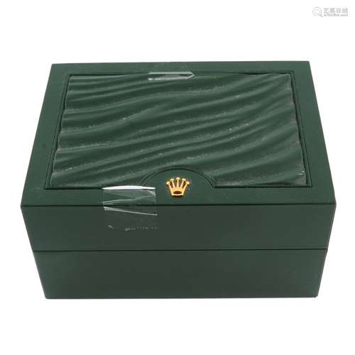 ROLEX - a group of four watch boxes, some incomplete.