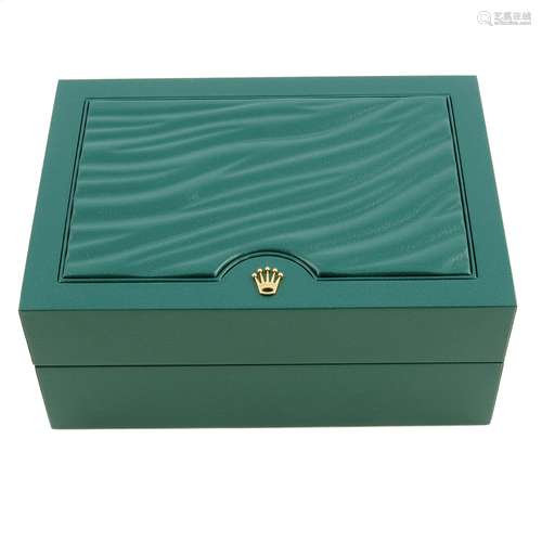 ROLEX - a complete watch box.