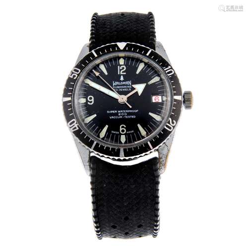 WALDMAN - a Submarine wrist watch.