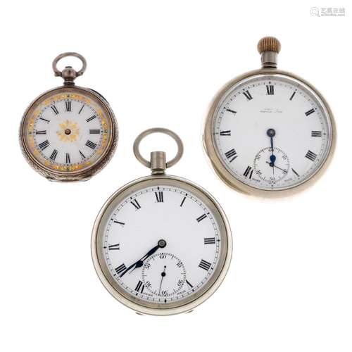 A group of fourteen assorted pocket watches, to include seve...