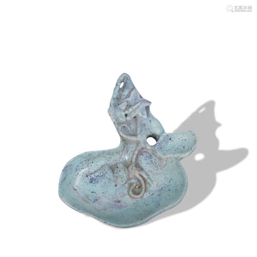 A celadon-glazed washer