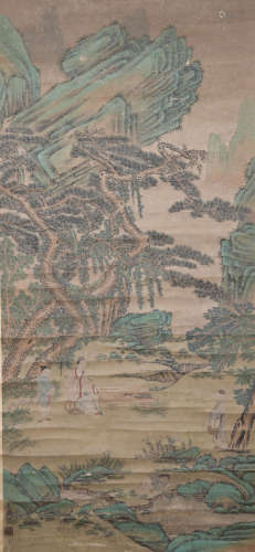 A Li lin's landscape painting