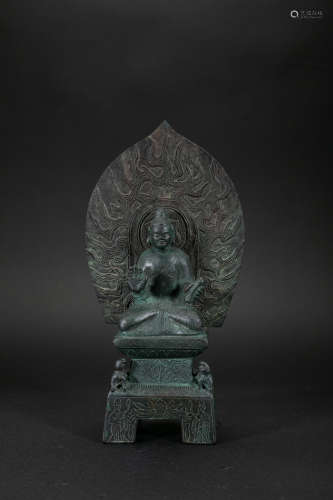 Bronze Buddha From Northern Wei