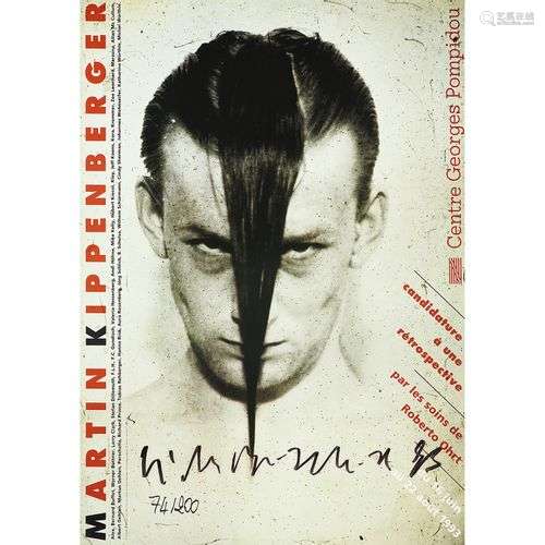 [AFFICHE]. -CHRISTOPHER WOLL & MARTIN KIPPENBERGER (1953-19 ...