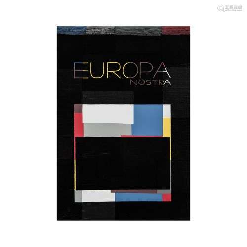 [AFFICHE]. - MICHEL SEUPHOR (1901-1999) EUROPA NOSTRA Deux s...